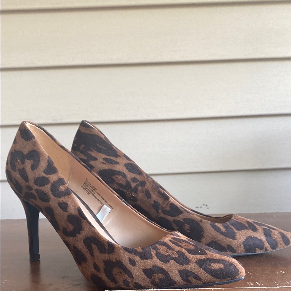 a new day Brown and Black Heels Classic Stiletto Pumps